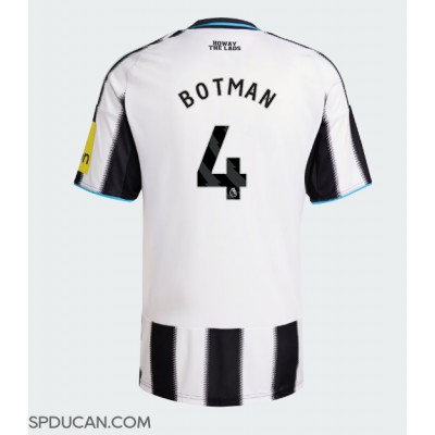 Muški Nogometni Dres Newcastle United Sven Botman #4 Domaci 2025-26 Kratak Rukav Muški Nogometni Dres Newcastle United Sven Botman #4 Domaci 2025-26 Kratak Rukav